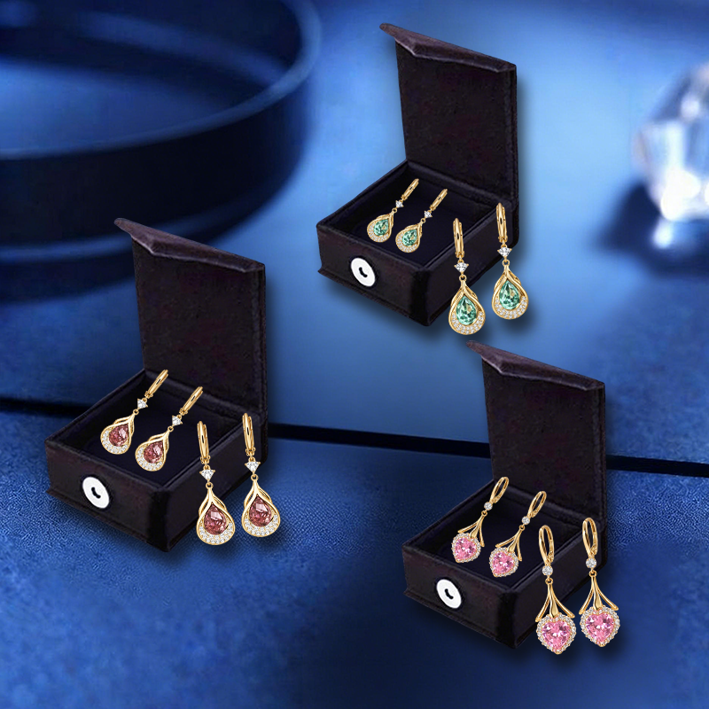 (🎉LAST DAY SALE – 80% OFF 🔥) 👩⚕️ CZTICLE® Lymphvity Magnet Therapy Germanium Earrings (Worn once daily, visible changes in 7 days) Supports weight loss, diabetes management, sleep apnea, and joint pain relief 🍃
