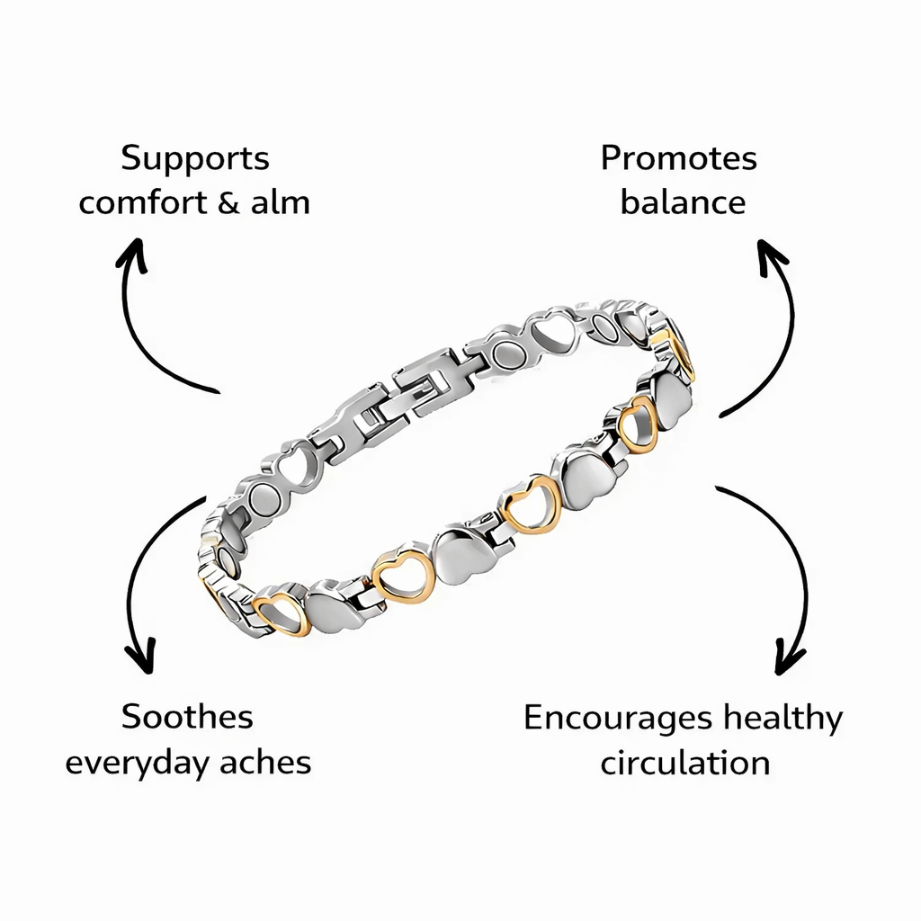 ๐ฌ๐ง๐๐๐๐๐๐๐ยฎ Magnetic Health Bracelet for Relaxation,๐ฅ Better Sleep & Inner Balance