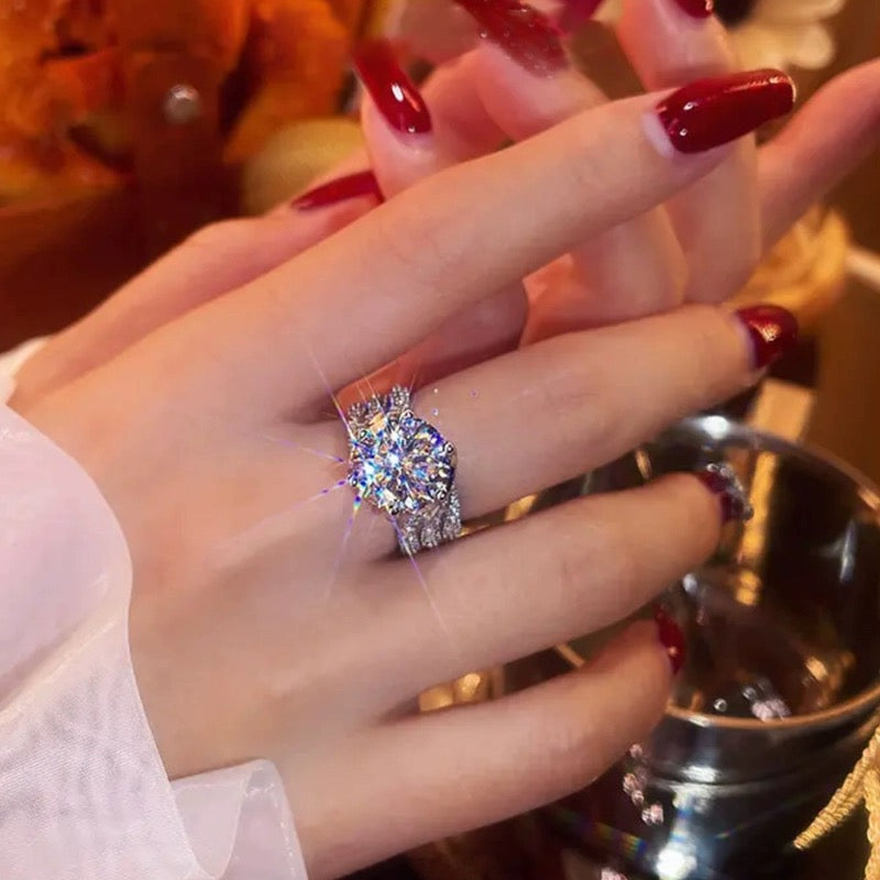 (🔥LAST DAY – 80% OFF🔥)丨CZTICLE™💍Magnetology Moissanite Diamond Ring💖LAST DAY SALE - 80% OFF | Experience the power of magnetic therapy, titanium, and moissanite to enhance wellness, support blood circulation, detoxify, and ignite fat burning.