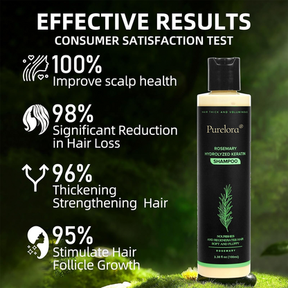 🔥LAST DAY 50% OFF - 🎅Purelora® Organic Rosemary Hair Growth Shampoo