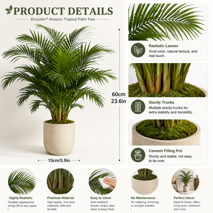 Bnczoklv® Amazon Tropical Palm Tree