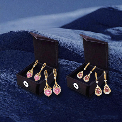 (🎉LAST DAY SALE – 80% OFF 🔥) 👩‍⚕️ CZTICLE® Lymphvity Magnet Therapy Germanium Earrings (Worn once daily, visible changes in 7 days) Supports weight loss, diabetes management, sleep apnea, and joint pain relief 🍃