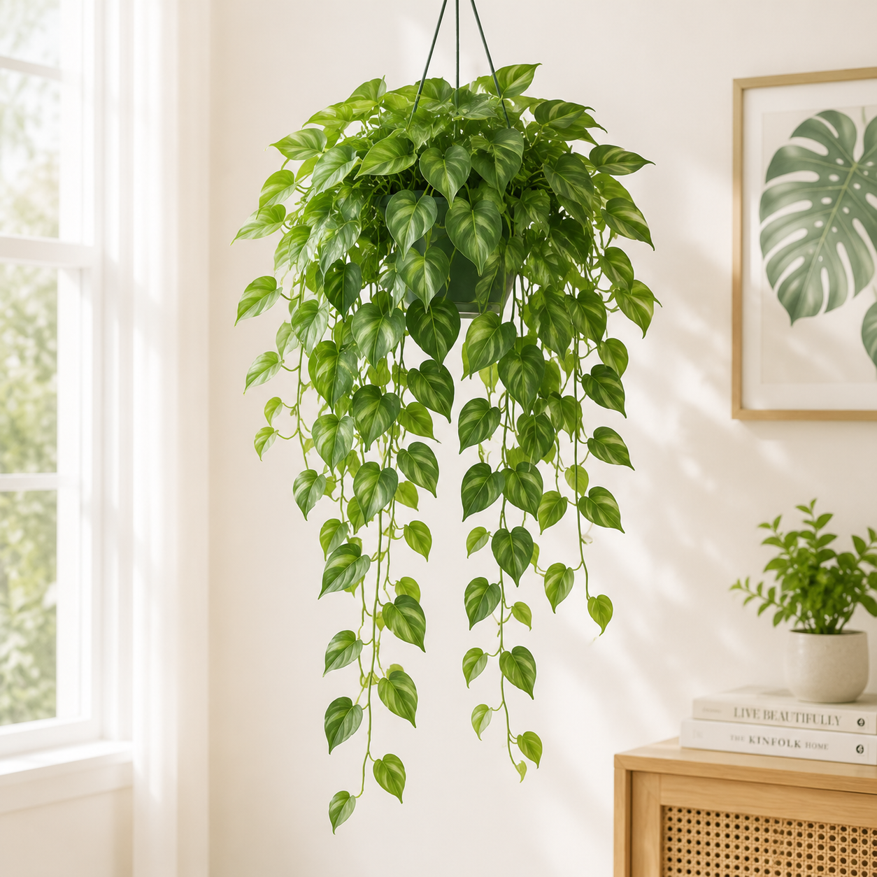 Bnczoklv® Hanging Tropical Vine Plant