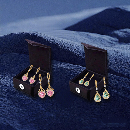 (🎉LAST DAY SALE – 80% OFF 🔥) 👩‍⚕️ CZTICLE® Lymphvity Magnet Therapy Germanium Earrings (Worn once daily, visible changes in 7 days) Supports weight loss, diabetes management, sleep apnea, and joint pain relief 🍃