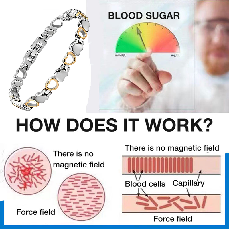 CZTICLE® Magnetic Health Bracelet  For Blood Sugar Cholesterol Balance 🔥 Supports Circulation · Daily Vitality · Inner Balance