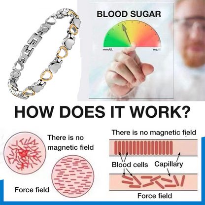 CZTICLE® Magnetic Health Bracelet  For Blood Sugar Cholesterol Balance 🔥 Supports Circulation · Daily Vitality · Inner Balance