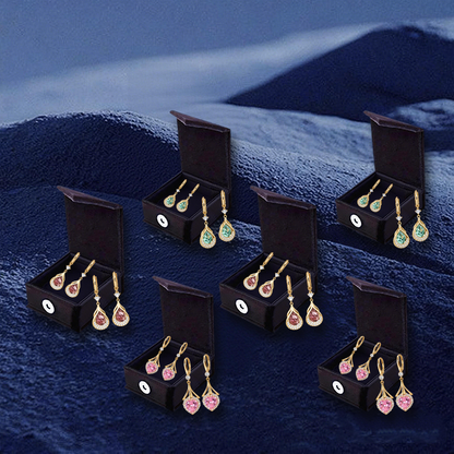 (🎉LAST DAY SALE – 80% OFF 🔥) 👩‍⚕️ CZTICLE® Lymphvity Magnet Therapy Germanium Earrings (Worn once daily, visible changes in 7 days) Supports weight loss, diabetes management, sleep apnea, and joint pain relief 🍃
