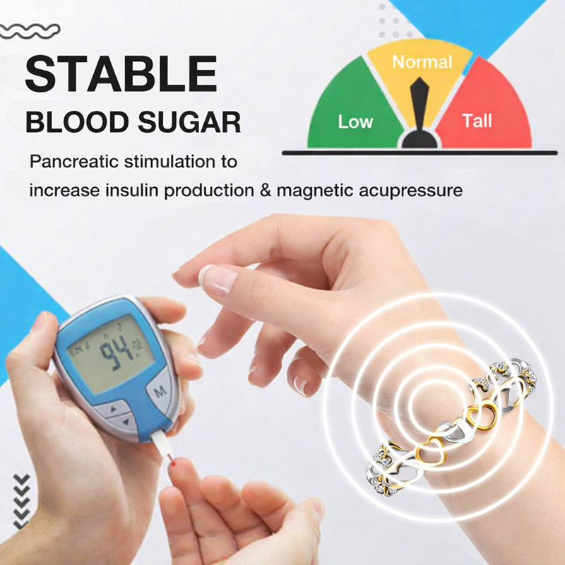 CZTICLE® Magnetic Health Bracelet  For Blood Sugar Cholesterol Balance 🔥 Supports Circulation · Daily Vitality · Inner Balance