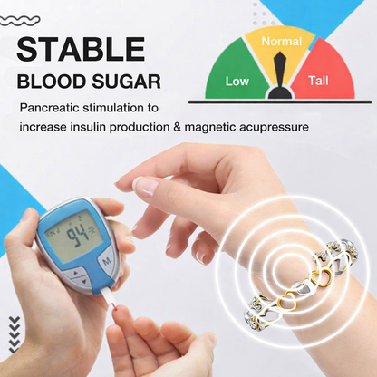 CZTICLE® Magnetic Health Bracelet  For Blood Sugar Cholesterol Balance 🔥 Supports Circulation · Daily Vitality · Inner Balance