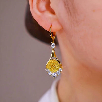 👩‍⚕️ (LAST DAY SALE – 80% OFF 🔥) CZTICLE® Lymphvity Magnetherapy Germanium Earrings (Worn once daily, visible results in 7 days) Supports weight loss, diabetes management, sleep apnea relief, and joint pain relief 🍃