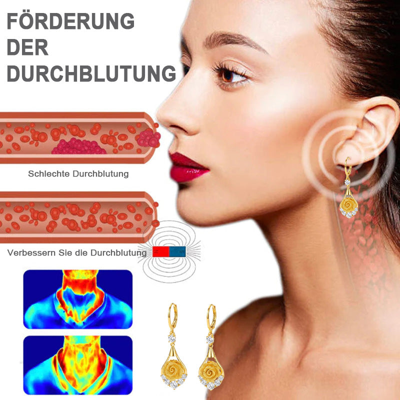 👩‍⚕️ (LAST DAY SALE – 80% OFF 🔥) CZTICLE® Lymphvity Magnetherapy Germanium Earrings (Worn once daily, visible results in 7 days) Supports weight loss, diabetes management, sleep apnea relief, and joint pain relief 🍃