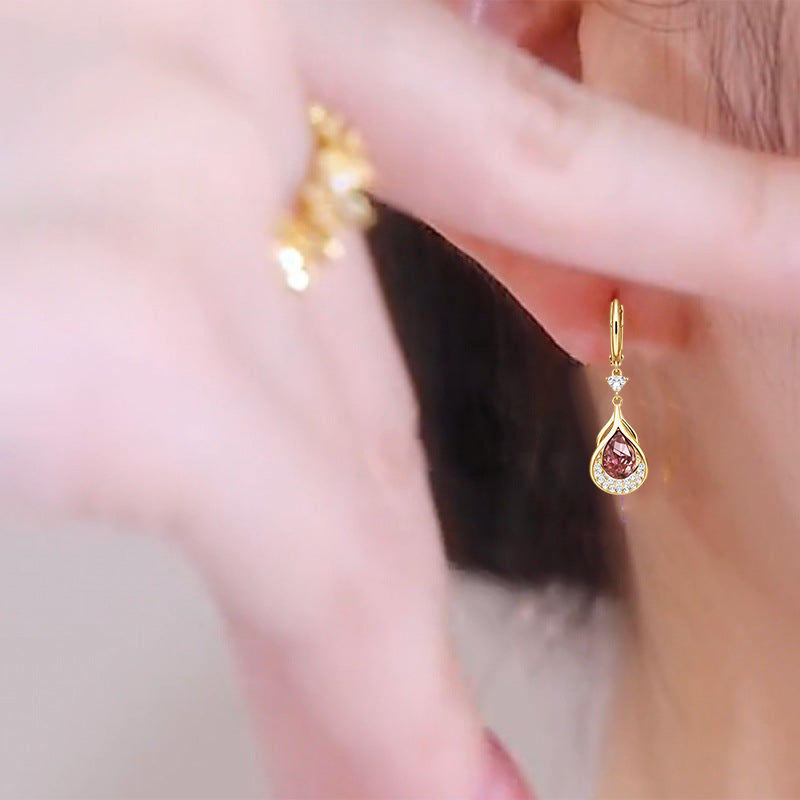 (🎉LAST DAY SALE – 80% OFF 🔥) 👩‍⚕️ CZTICLE® Lymphvity Magnet Therapy Germanium Earrings (Worn once daily, visible changes in 7 days) Supports weight loss, diabetes management, sleep apnea, and joint pain relief 🍃