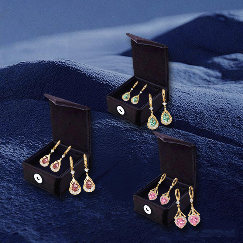 (🎉LAST DAY SALE – 80% OFF 🔥) 👩‍⚕️ CZTICLE® Lymphvity Magnet Therapy Germanium Earrings (Worn once daily, visible changes in 7 days) Supports weight loss, diabetes management, sleep apnea, and joint pain relief 🍃