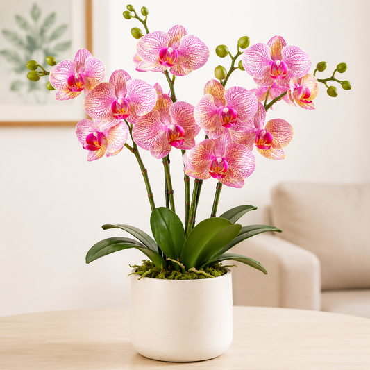 Bnczoklv® Tropical Orchid Decoration