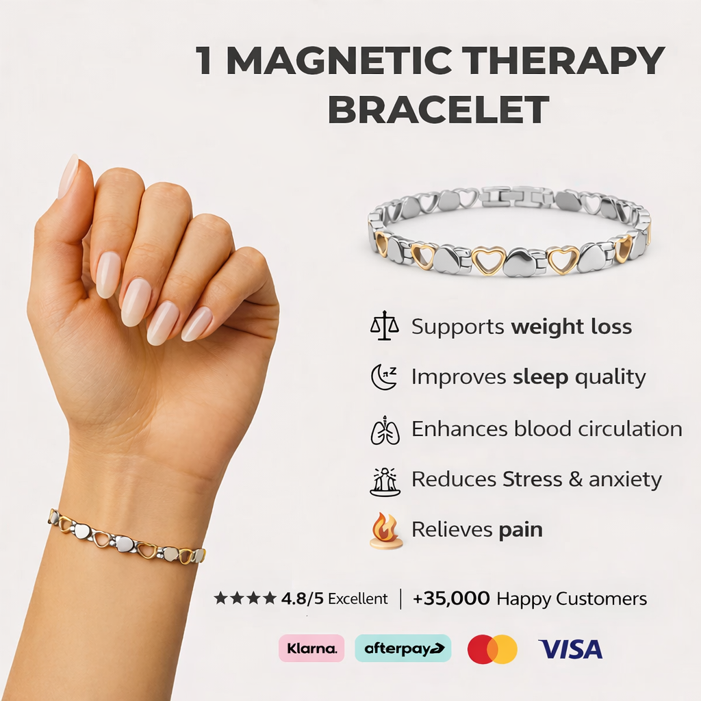 🇬🇧𝐂𝐙𝐓𝐈𝐂𝐋𝐄® Magnetic Health Bracelet for Relaxation,🔥 Better Sleep & Inner Balance