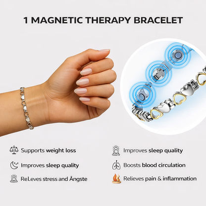 🇬🇧𝐂𝐙𝐓𝐈𝐂𝐋𝐄® Magnetic Health Bracelet for Relaxation,🔥 Better Sleep & Inner Balance