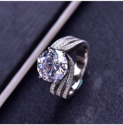 (🔥LAST DAY – 80% OFF🔥)丨CZTICLE™💍Magnetology Moissanite Diamond Ring💖LAST DAY SALE - 80% OFF | Experience the power of magnetic therapy, titanium, and moissanite to enhance wellness, support blood circulation, detoxify, and ignite fat burning.