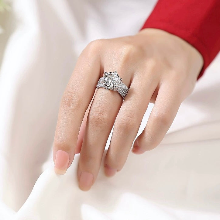 (🔥LAST DAY – 80% OFF🔥)丨CZTICLE™💍Magnetology Moissanite Diamond Ring💖LAST DAY SALE - 80% OFF | Experience the power of magnetic therapy, titanium, and moissanite to enhance wellness, support blood circulation, detoxify, and ignite fat burning.
