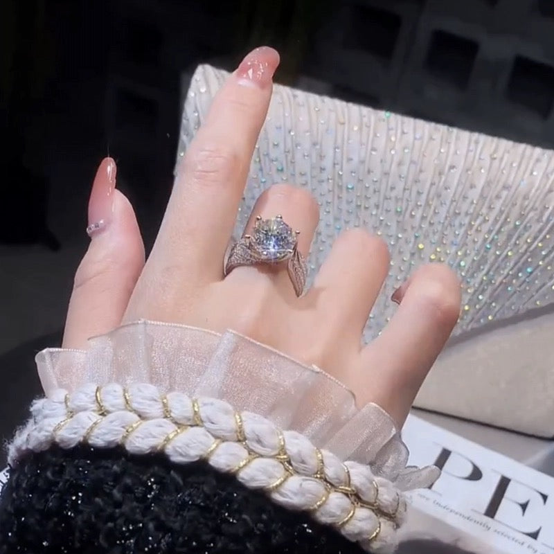 (🔥LAST DAY – 80% OFF🔥)丨CZTICLE™💍Magnetology Moissanite Diamond Ring💖LAST DAY SALE - 80% OFF | Experience the power of magnetic therapy, titanium, and moissanite to enhance wellness, support blood circulation, detoxify, and ignite fat burning.