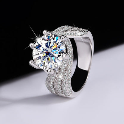 (🔥LAST DAY – 80% OFF🔥)丨CZTICLE™💍Magnetology Moissanite Diamond Ring💖LAST DAY SALE - 80% OFF | Experience the power of magnetic therapy, titanium, and moissanite to enhance wellness, support blood circulation, detoxify, and ignite fat burning.