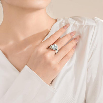 (🔥LAST DAY – 80% OFF🔥)丨CZTICLE™💍Magnetology Moissanite Diamond Ring💖LAST DAY SALE - 80% OFF | Experience the power of magnetic therapy, titanium, and moissanite to enhance wellness, support blood circulation, detoxify, and ignite fat burning.